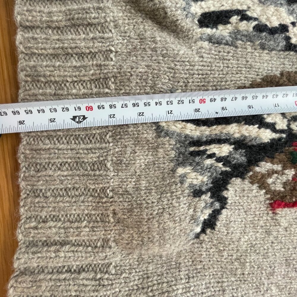 Ralph Lauren vintage wool dog sweater - Picture 4 of 8